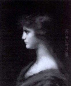 Helen Of Troy by Jean Jacques Henner