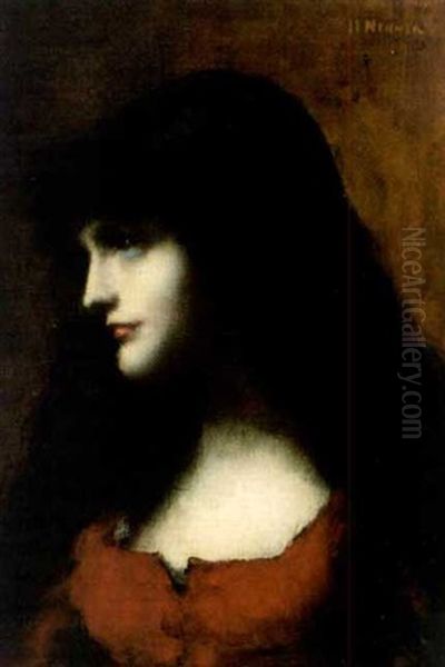 Portrait Einer Jungen Frau - view 1