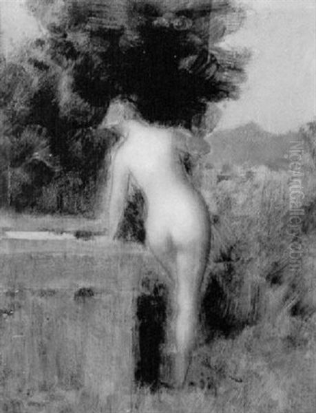 Femme A La Fontaine - view 1