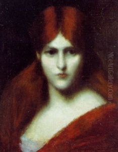 Jeune Femme A La Chevelure Rousse