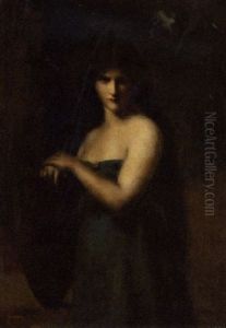Young Beauty by Jean Jacques Henner