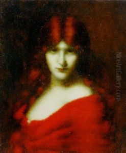 Portrait Of A Auburn Beauty
