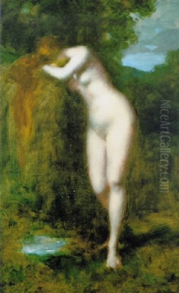 Nymph At The Spring - view 1
