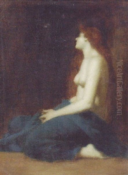 A Draped Model - view 1