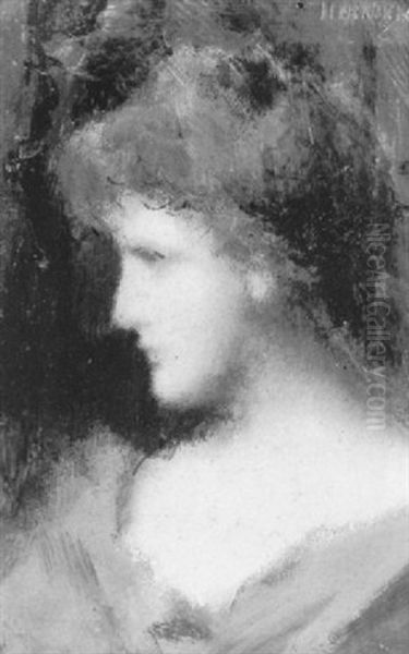 Profil De Femme Rousse - view 1