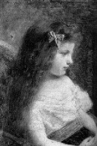Jeune Fille Rousse by Jean Jacques Henner