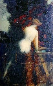 Femme Nue De Dos by Jean Jacques Henner