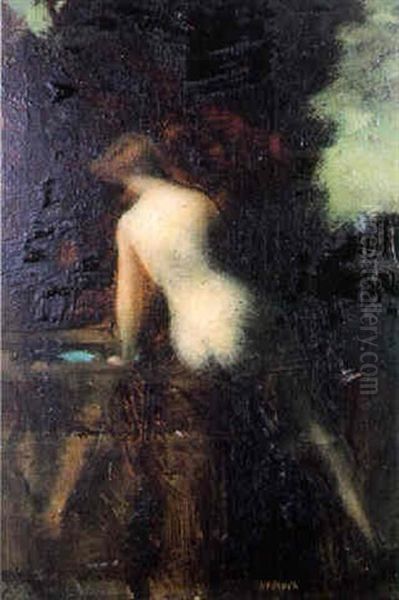 Femme Nu De Dos - view 1