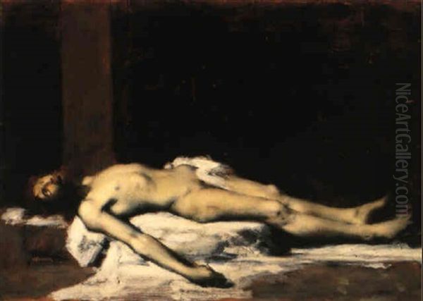 The Dead Christ by Jean Jacques Henner