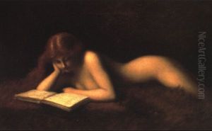 La Lecture by Jean Jacques Henner