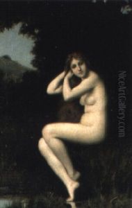 Jeune Fille Nue by Jean Jacques Henner