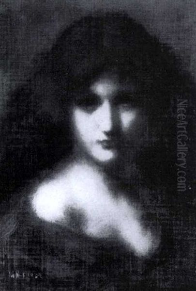 Femme A La Robe Rouge - view 1