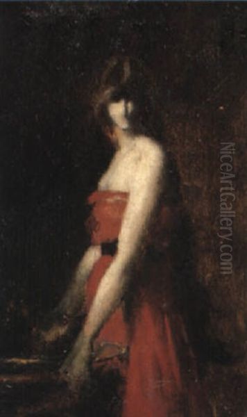 Servante A La Robe Rouge - view 1