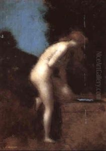 Nu A La Source by Jean Jacques Henner