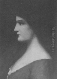 Profile Of A Red-haired Beauty by Jean Jacques Henner