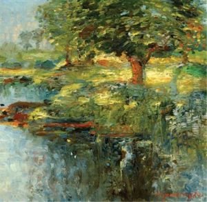 Dappled Light, Summer by Frank Charles Hennessey