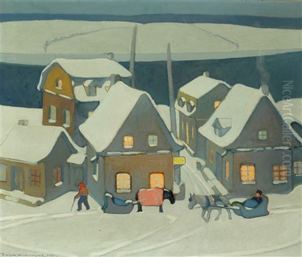 Winter Evening - view 1
