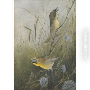 Two Birds by Frank Charles Hennessey