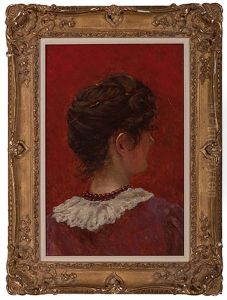 Study Of A Woman's Head