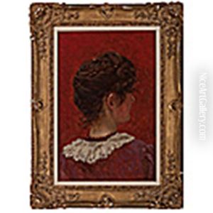 Study Of A Woman's Head