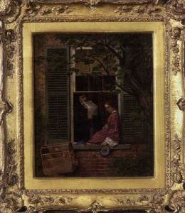 The Music Lesson by William John Hennessy