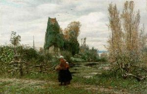 The Old Mill by William John Hennessy