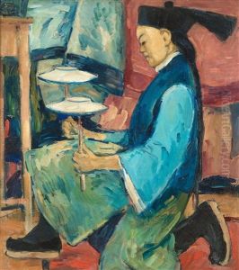 Den Kinesiske Jongloren (the Chinese Juggler) by Goesta von Hennigs