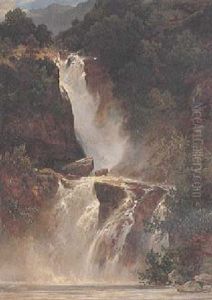 Reichenbachfalle by Adolf Henning