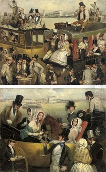The Derby, Epsom; High Life (+ Low Life; Pair) - view 1