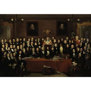 The Judge And Jury Society In The Cider Cellar