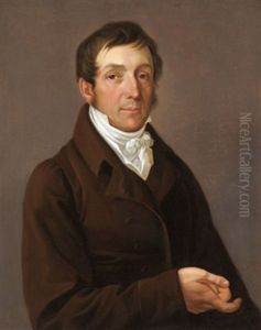 Bildnis Generalkonsul Und Bankier Konrad August Thieme by Gustav Adolph Henning