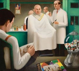 Barber Shop by Wilhelm Henning