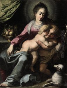 The Madonna And Child With The Infant Saint John The Baptist The Madonna And Child With The Infant Saint John The Baptist