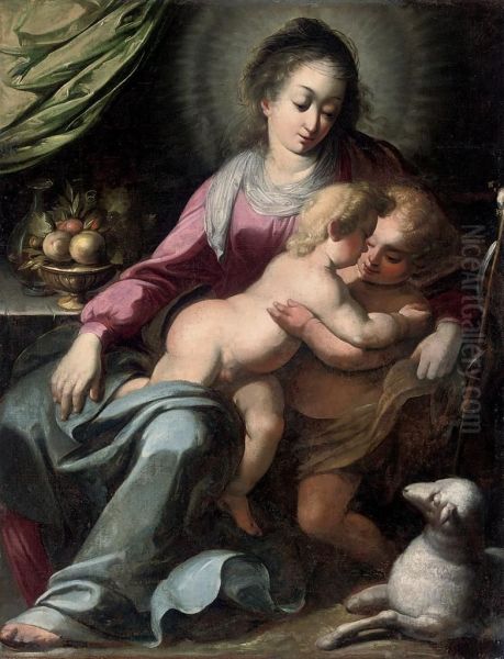 The Madonna And Child With The Infant Saint John Baptist - view 1
