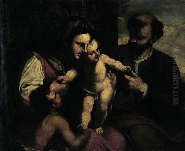 Sacra Famiglia Con San Giovannino - view 1