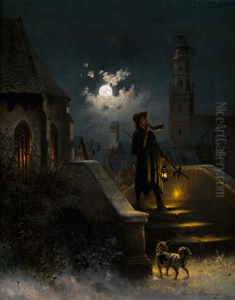 Der Nachtwachter In Nordlingen - view 1