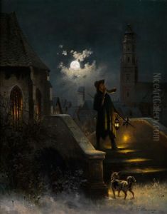 Der Nachtwachter In Nordlingen