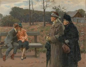 Spinsters by Erik Ludwig Henningsen