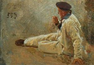 Portrait Of A Resting Sailor Portrait Of A Resting Sailor