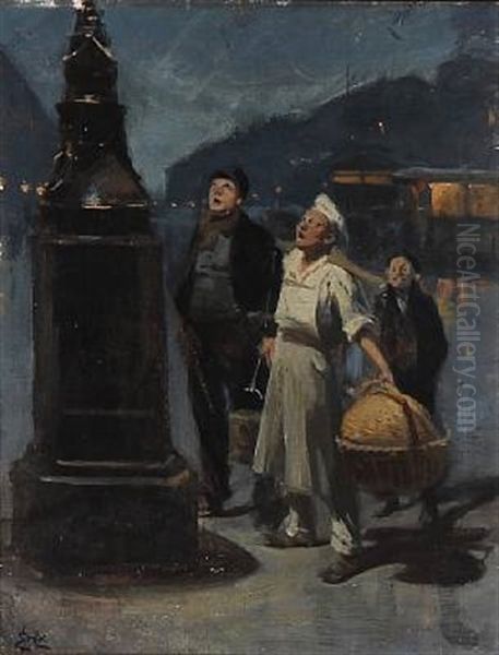 The New Street Lights Are Admired In Copenhagen - view 1