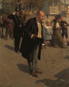 Kongen Kommer. Scene Fra Kongens Nytorv Kongen Kommer. Scene Fra Kongens Nytorv