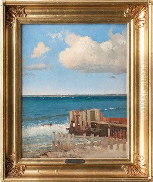 Clouds Over The Beach - view 1