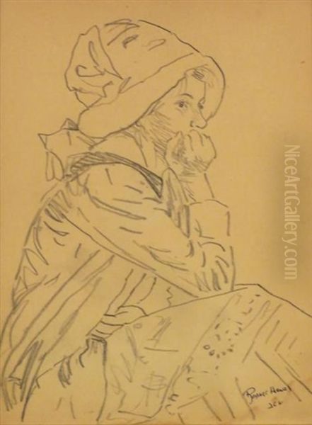 Untitled, Woman With Hand On Chin - view 1