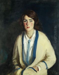 Portrait Of Miss Mildred Sheridan by Robert Henri