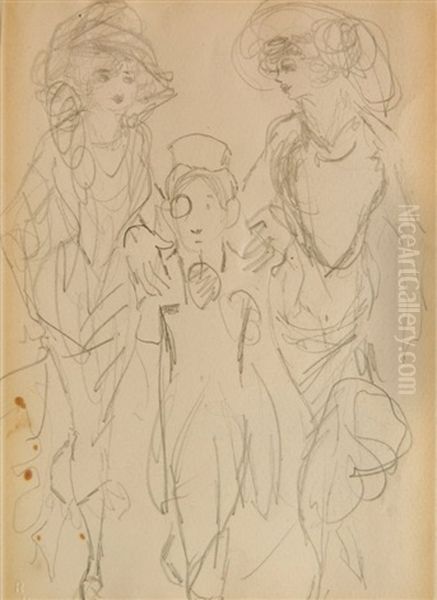 Three Figures - view 1