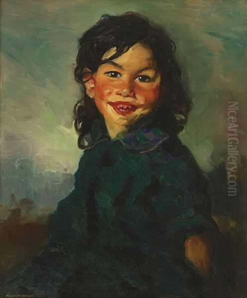 Laughing Gipsy Girl - view 1
