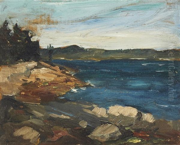 Across Linekin Bay, Maine - view 1