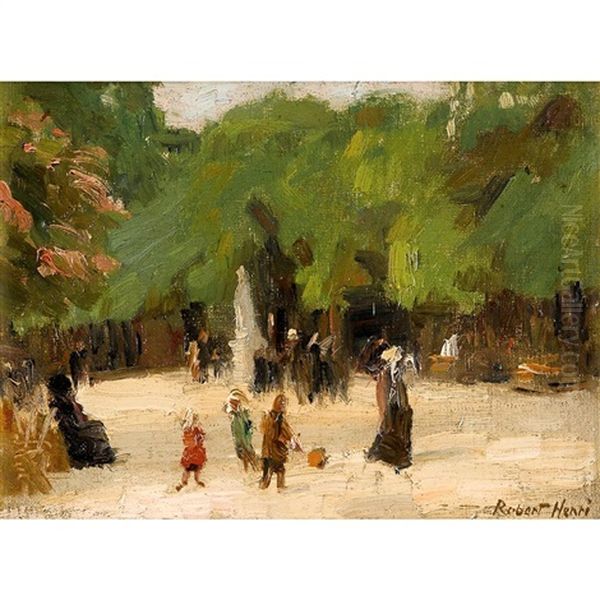Luxembourg Gardens - view 1