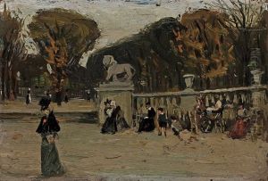 In The Park by Robert Henri