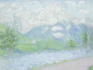 Mountainous Landscape by Vladimir Baranoff-Rossine